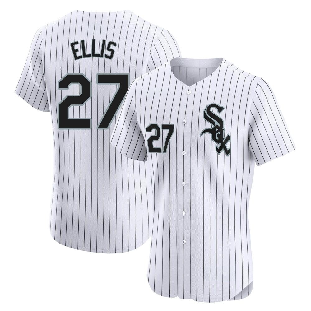 Elite Duke Ellis Men's Chicago White Sox White Home Jersey Elite Duke Ellis Men's Chicago White Sox White Home Jersey