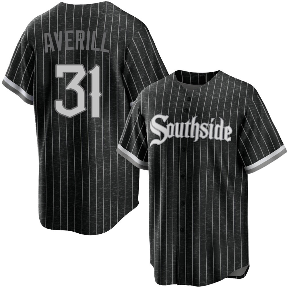 Replica Earl Averill Youth Chicago White Sox Black 2021 City Connect Jersey Replica Earl Averill Youth Chicago White Sox Black 2021 City Connect Jersey