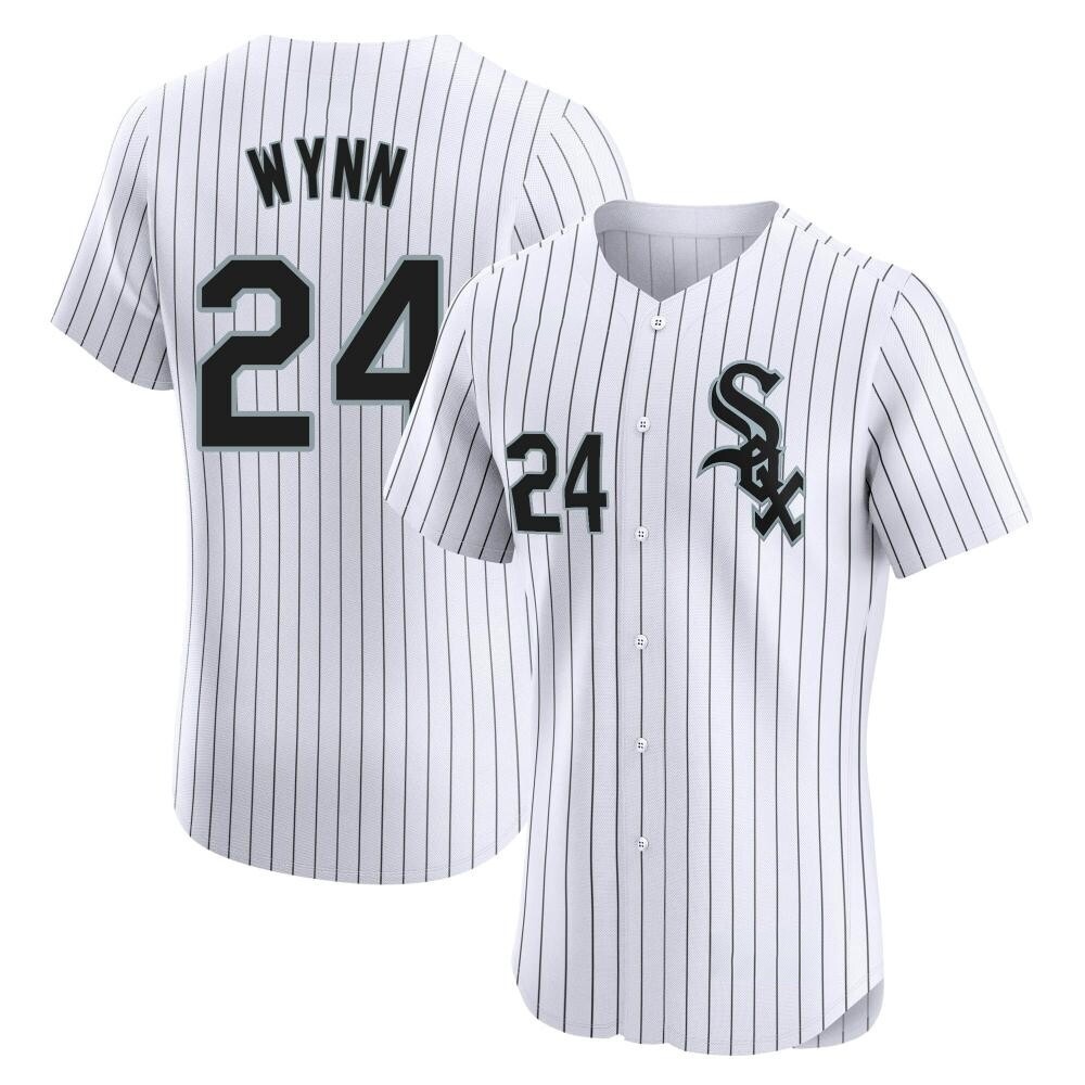 Elite Early Wynn Men's Chicago White Sox White Home Jersey Elite Early Wynn Men's Chicago White Sox White Home Jersey