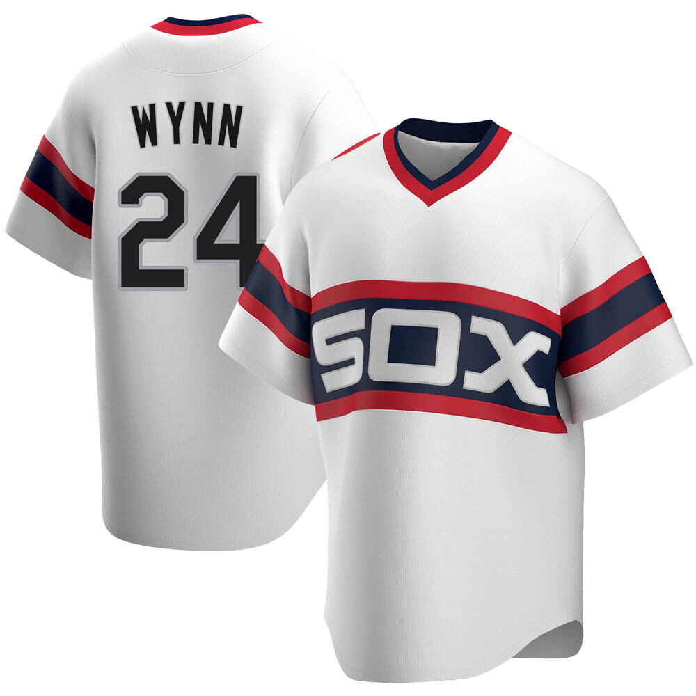 Replica Early Wynn Men's Chicago White Sox White Cooperstown Collection Jersey Replica Early Wynn Men's Chicago White Sox White Cooperstown Collection Jersey