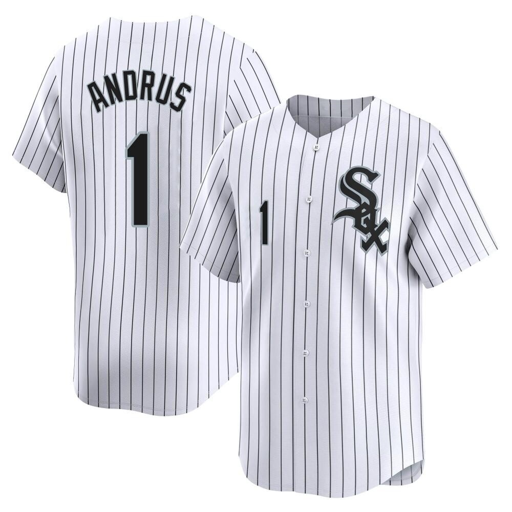 Limited Elvis Andrus Youth Chicago White Sox White Home Jersey Limited Elvis Andrus Youth Chicago White Sox White Home Jersey