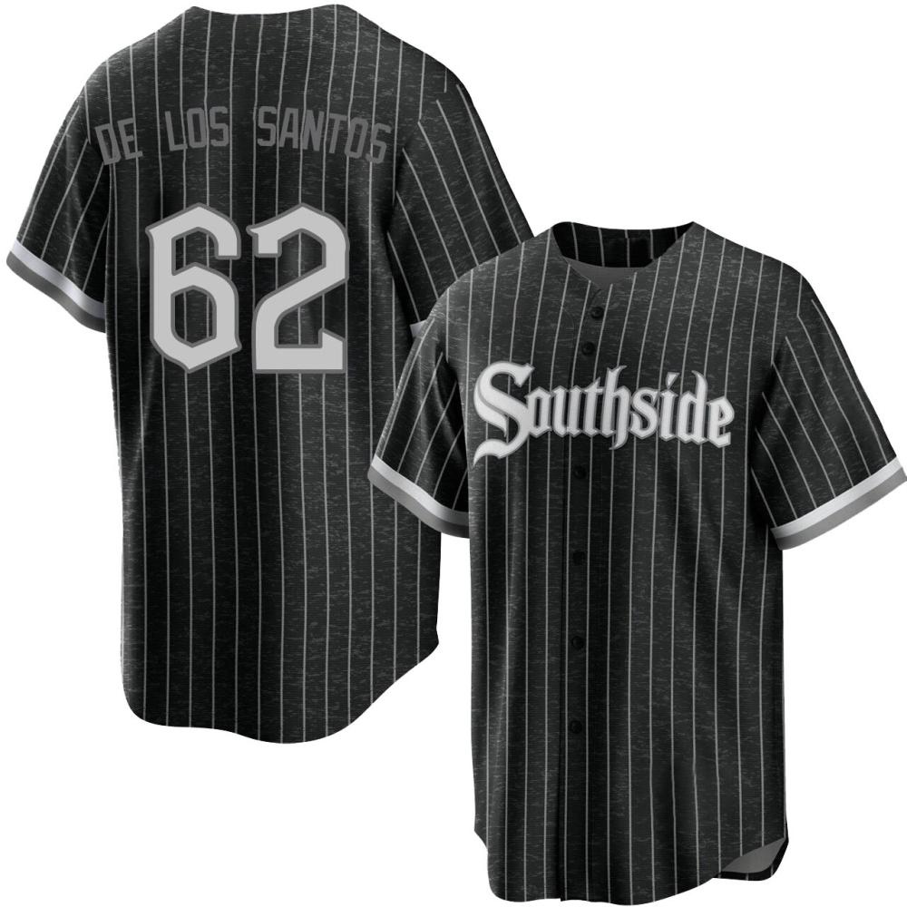 Replica Enyel De Los Santos Men's Chicago White Sox Black 2021 City Connect Jersey Replica Enyel De Los Santos Men's Chicago White Sox Black 2021 City Connect Jersey