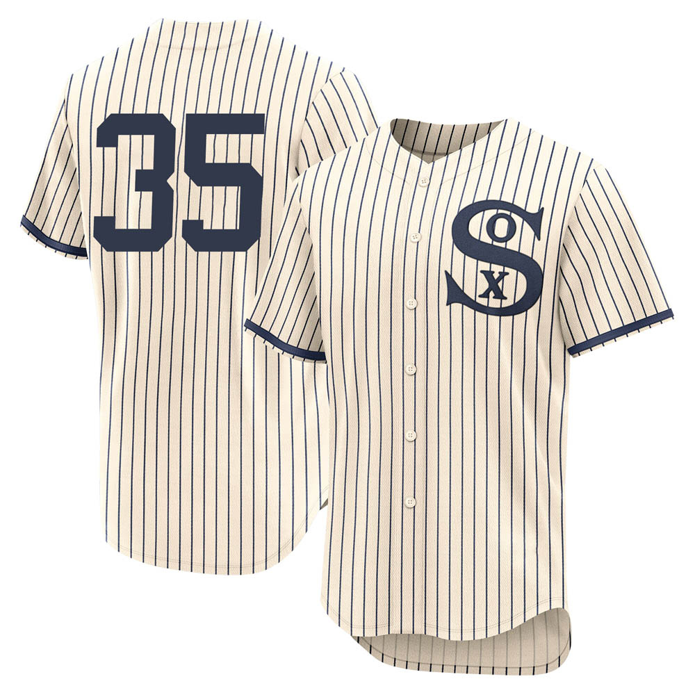 Authentic Frank Thomas Men's Chicago White Sox Cream 2021 Field of Dreams Jersey