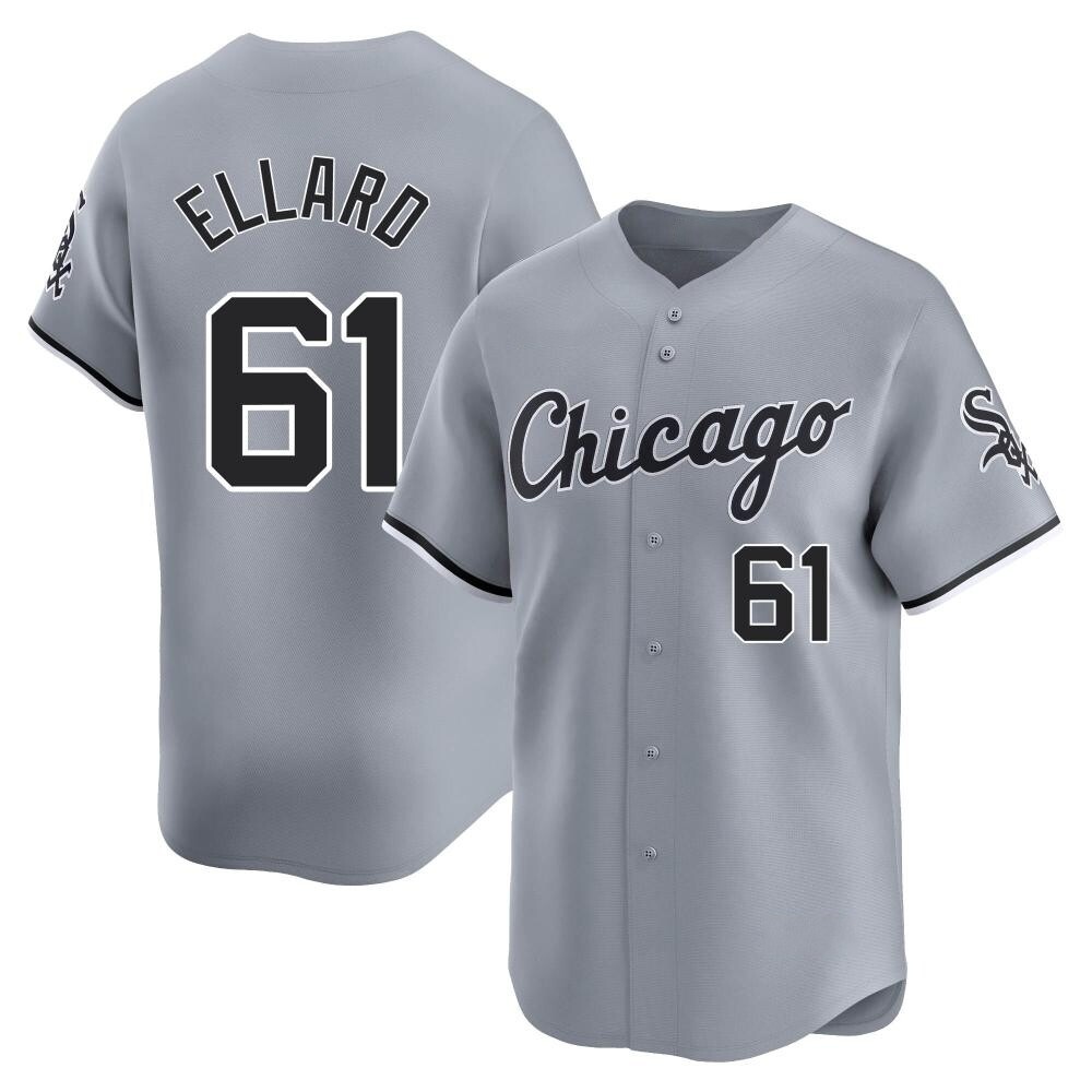 Limited Fraser Ellard Youth Chicago White Sox Gray Road Jersey Limited Fraser Ellard Youth Chicago White Sox Gray Road Jersey