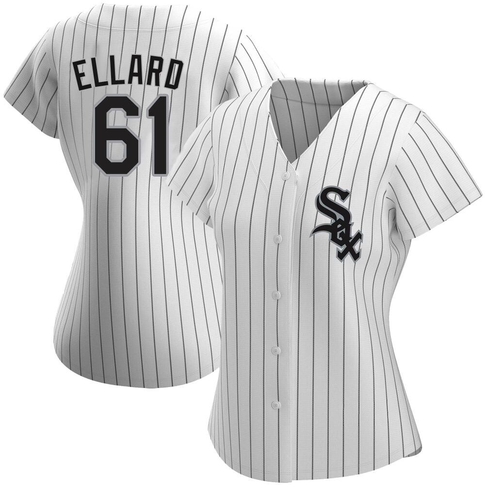 Replica Fraser Ellard Women's Chicago White Sox White Home Jersey Replica Fraser Ellard Women's Chicago White Sox White Home Jersey