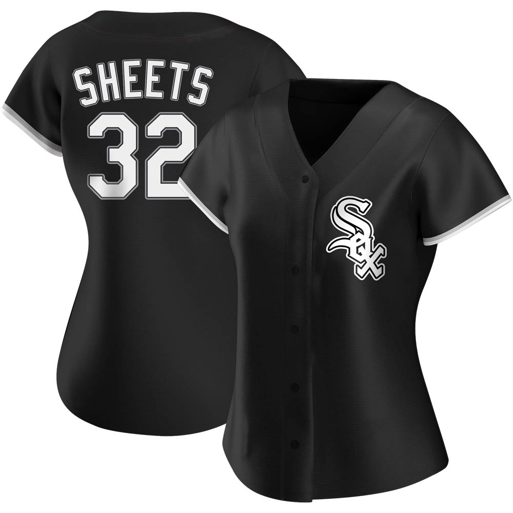 Authentic Gavin Sheets Women's Chicago White Sox Black Alternate Jersey Authentic Gavin Sheets Women's Chicago White Sox Black Alternate Jersey