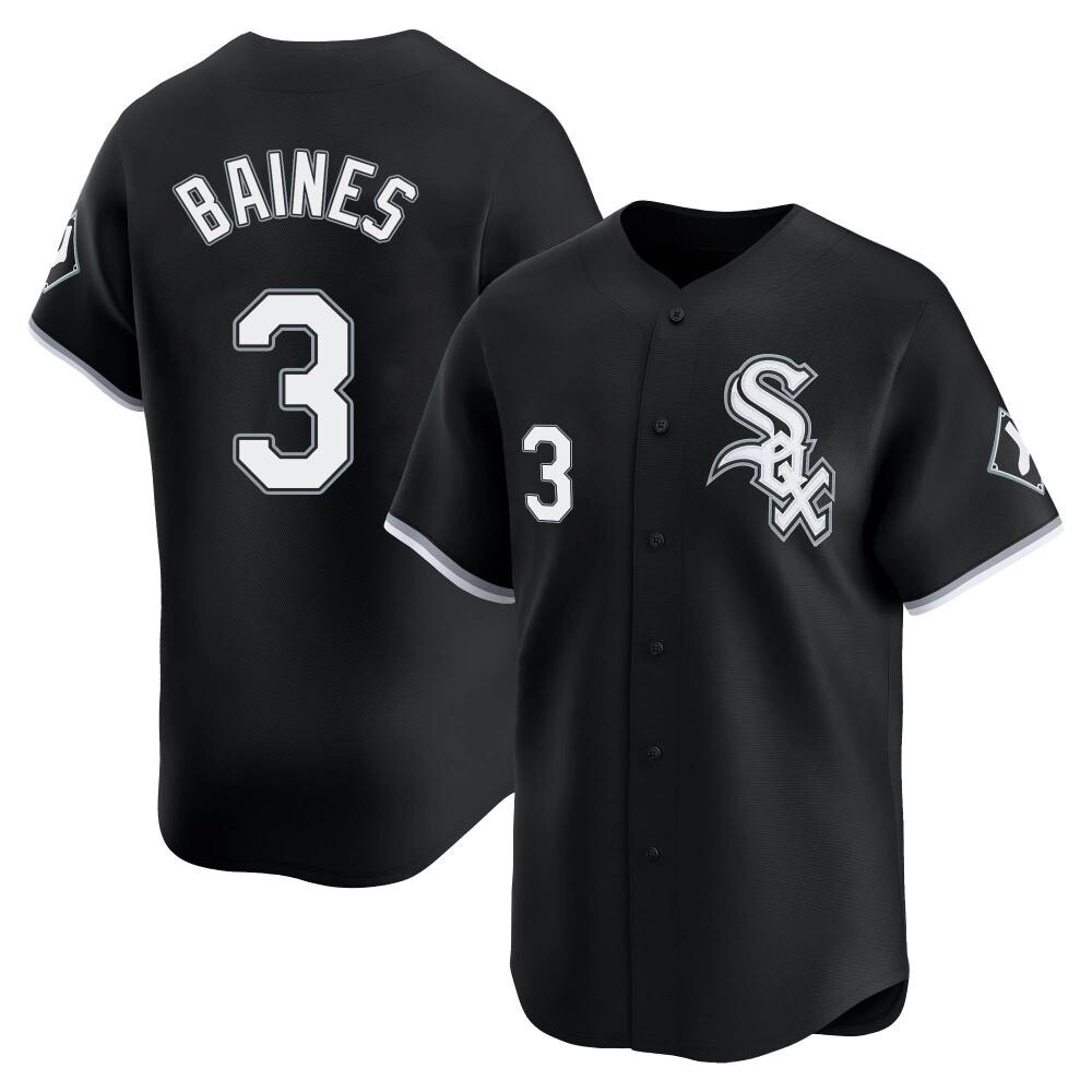 Limited Harold Baines Youth Chicago White Sox Black Alternate Jersey Limited Harold Baines Youth Chicago White Sox Black Alternate Jersey