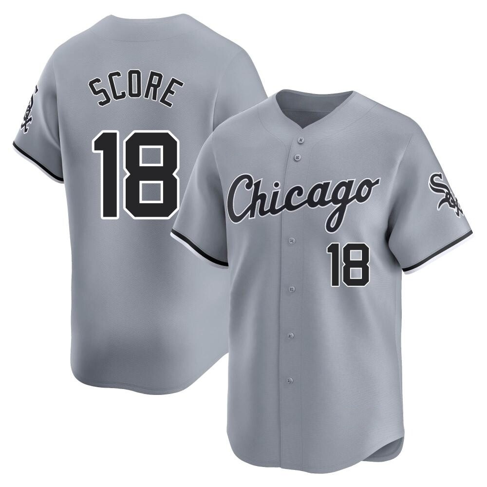 Limited Herb Score Youth Chicago White Sox Gray Road Jersey Limited Herb Score Youth Chicago White Sox Gray Road Jersey