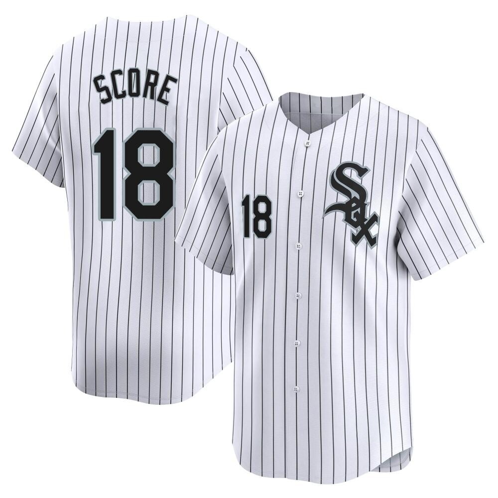 Limited Herb Score Youth Chicago White Sox White Home Jersey Limited Herb Score Youth Chicago White Sox White Home Jersey