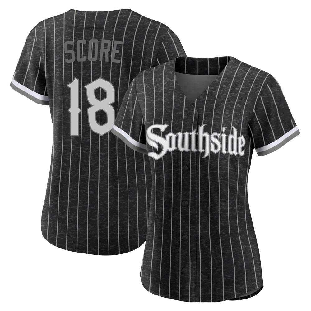 Replica Herb Score Women's Chicago White Sox Black 2021 City Connect Jersey Replica Herb Score Women's Chicago White Sox Black 2021 City Connect Jersey