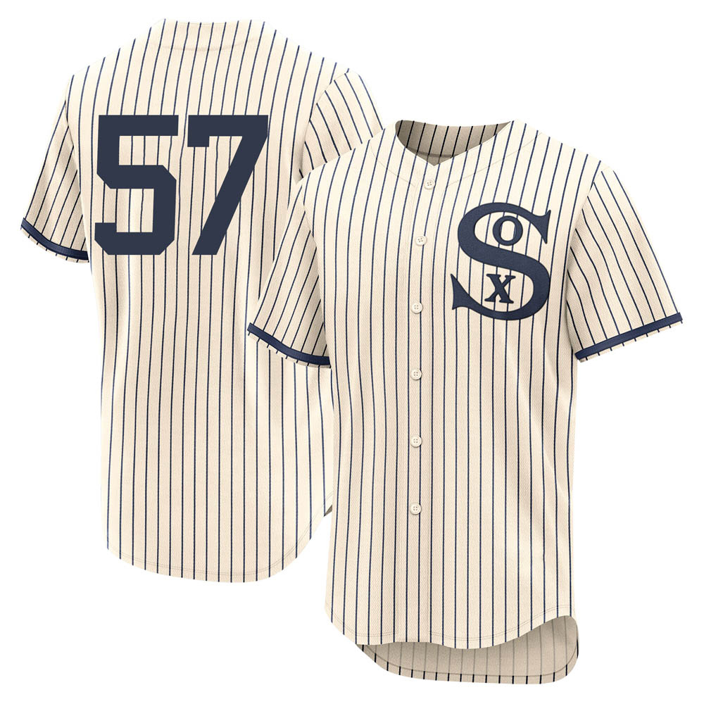 Authentic Jace Fry Men's Chicago White Sox Cream 2021 Field of Dreams Jersey