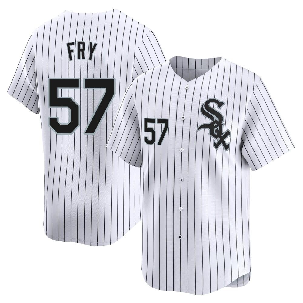 Limited Jace Fry Youth Chicago White Sox White Home Jersey Limited Jace Fry Youth Chicago White Sox White Home Jersey