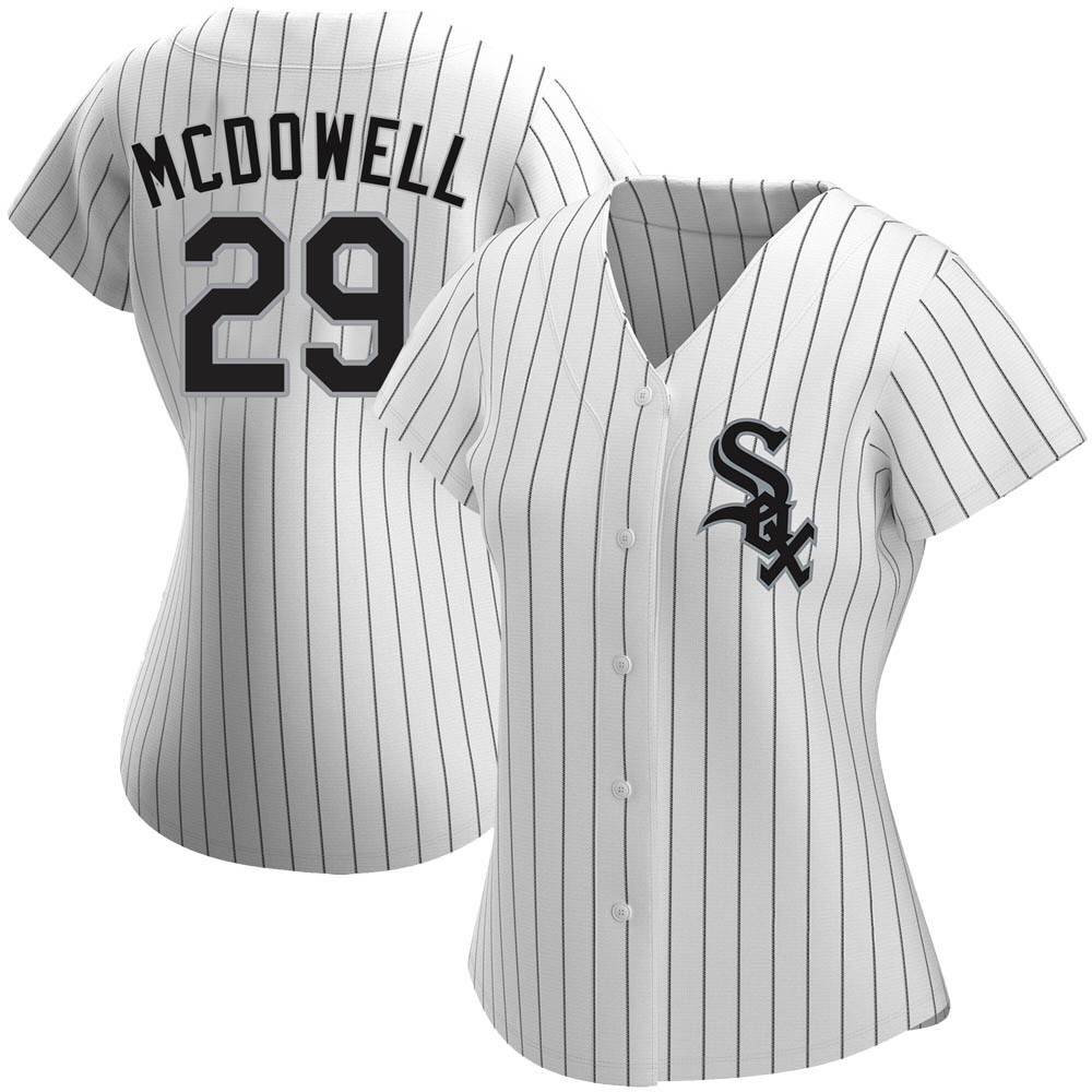 Replica Jack Mcdowell Women's Chicago White Sox White Home Jersey Replica Jack Mcdowell Women's Chicago White Sox White Home Jersey