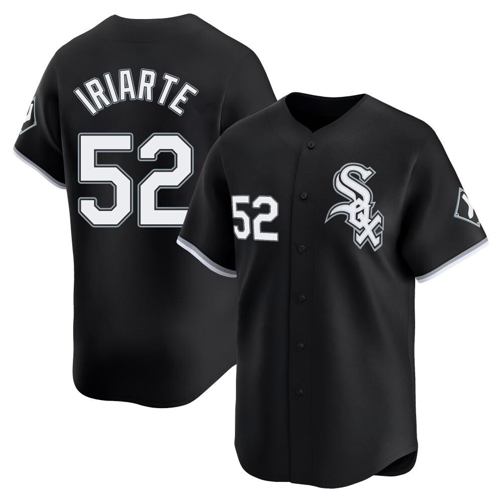 Limited Jairo Iriarte Youth Chicago White Sox Black Alternate Jersey Limited Jairo Iriarte Youth Chicago White Sox Black Alternate Jersey