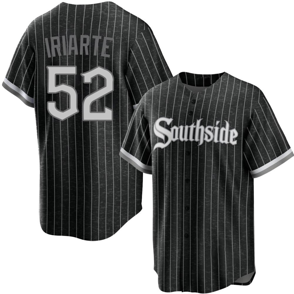Replica Jairo Iriarte Youth Chicago White Sox Black 2021 City Connect Jersey Replica Jairo Iriarte Youth Chicago White Sox Black 2021 City Connect Jersey