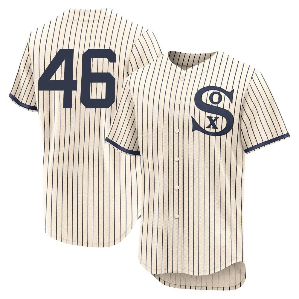 Authentic Jake Eder Men's Chicago White Sox Cream 2021 Field of Dreams Jersey