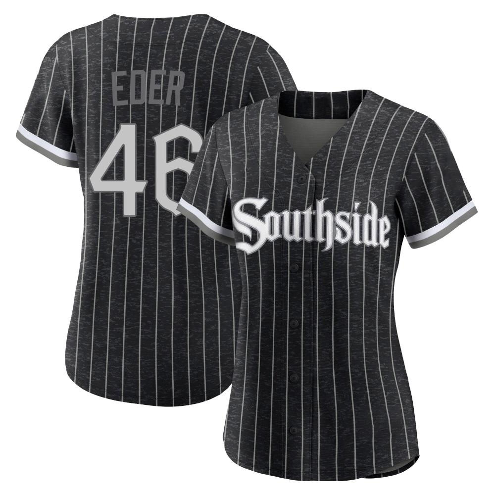 Authentic Jake Eder Women's Chicago White Sox Black 2021 City Connect Jersey Authentic Jake Eder Women's Chicago White Sox Black 2021 City Connect Jersey