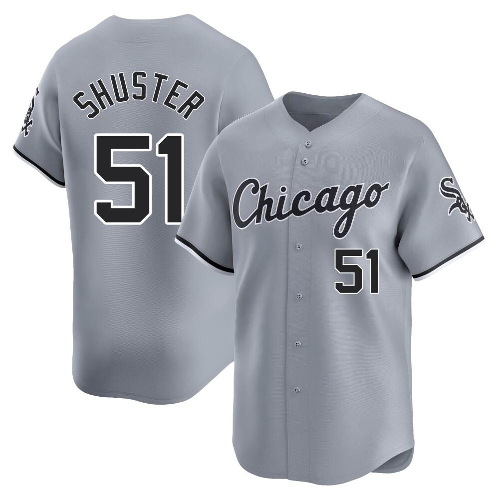 Limited Jared Shuster Youth Chicago White Sox Gray Road Jersey Limited Jared Shuster Youth Chicago White Sox Gray Road Jersey