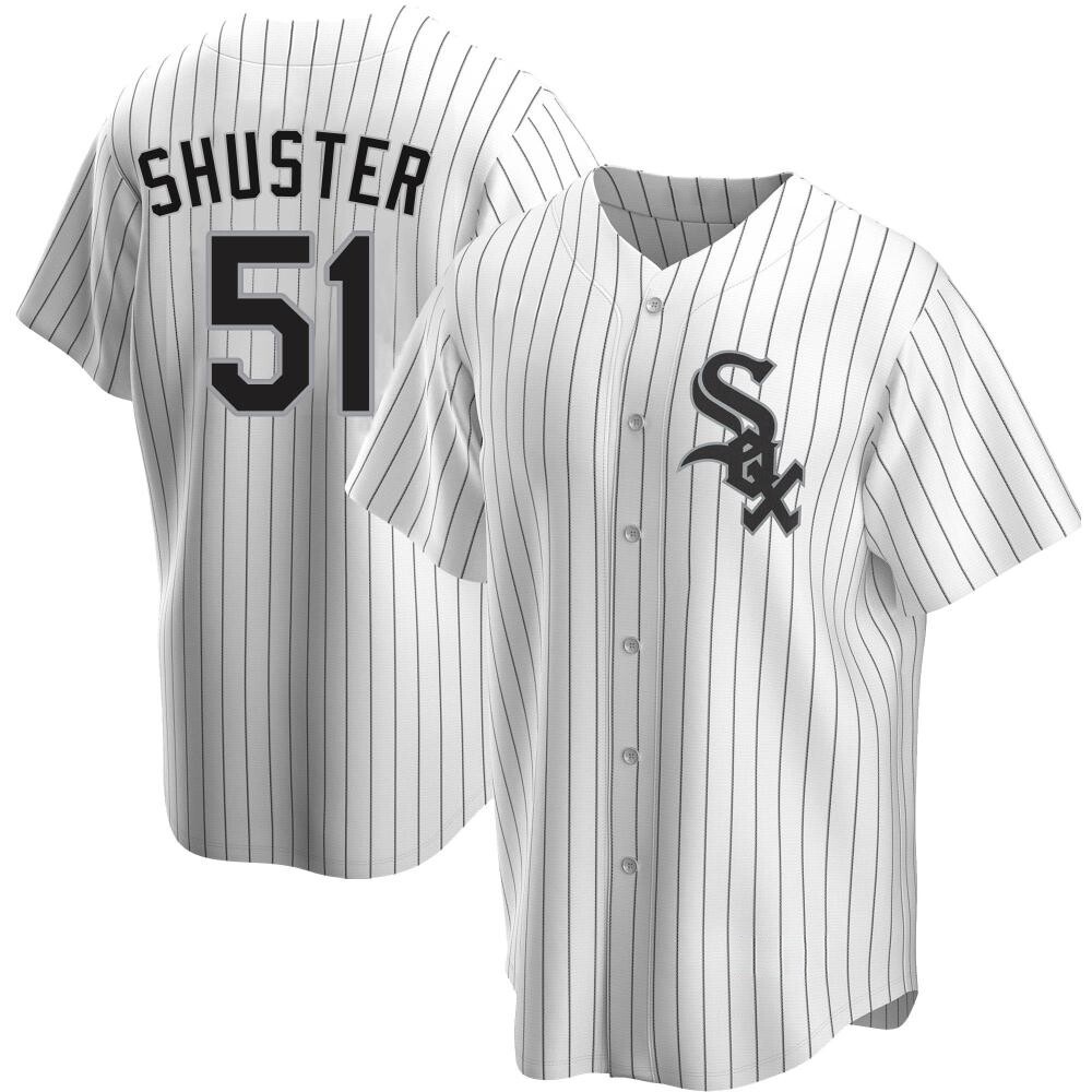 Replica Jared Shuster Youth Chicago White Sox White Home Jersey Replica Jared Shuster Youth Chicago White Sox White Home Jersey