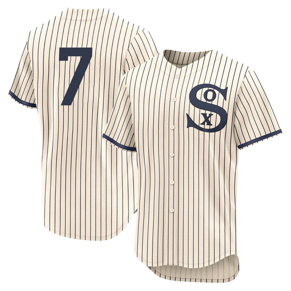 Authentic Jeff Keppinger Men's Chicago White Sox Cream 2021 Field of Dreams Jersey