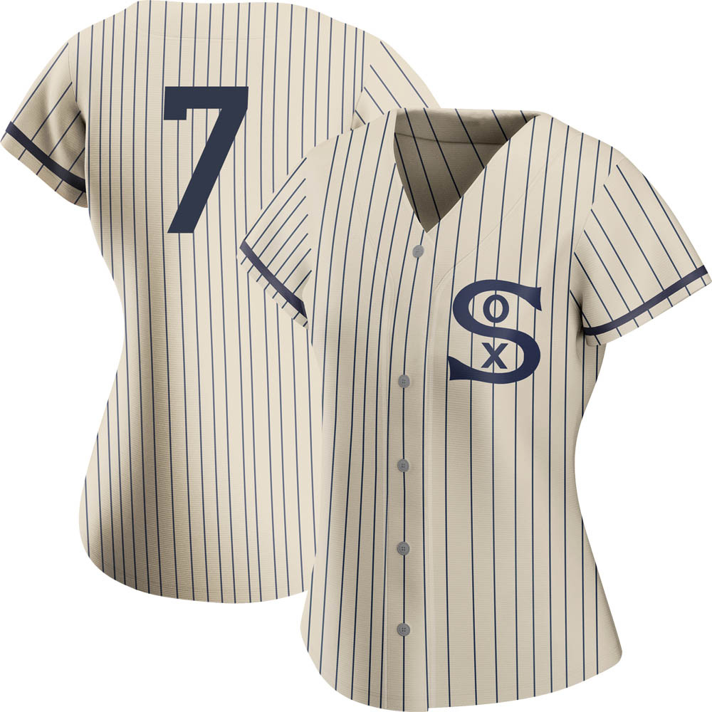Authentic Jeff Keppinger Women's Chicago White Sox Cream 2021 Field of Dreams Jersey