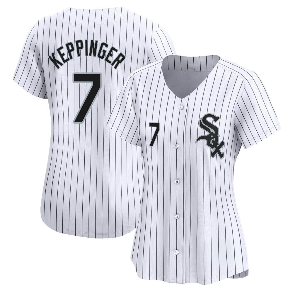 Limited Jeff Keppinger Women's Chicago White Sox White Home Jersey Limited Jeff Keppinger Women's Chicago White Sox White Home Jersey