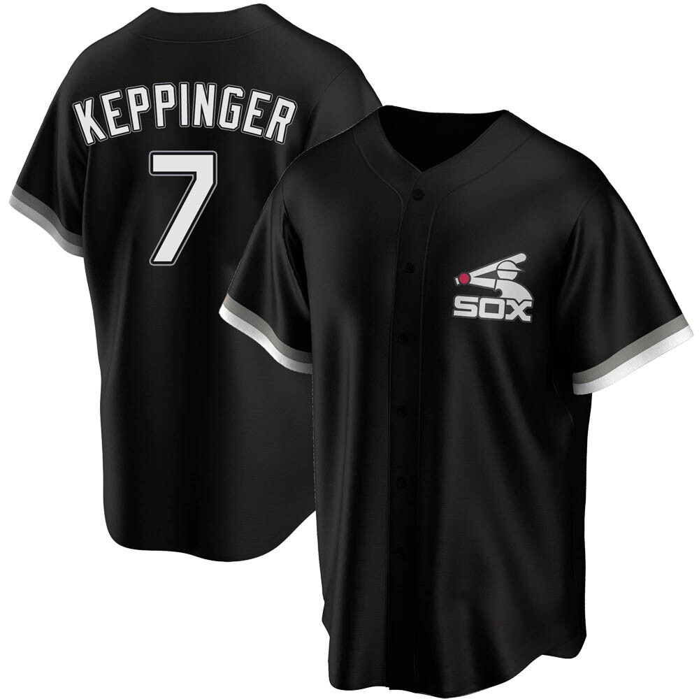 Replica Jeff Keppinger Youth Chicago White Sox Black Spring Training Jersey Replica Jeff Keppinger Youth Chicago White Sox Black Spring Training Jersey
