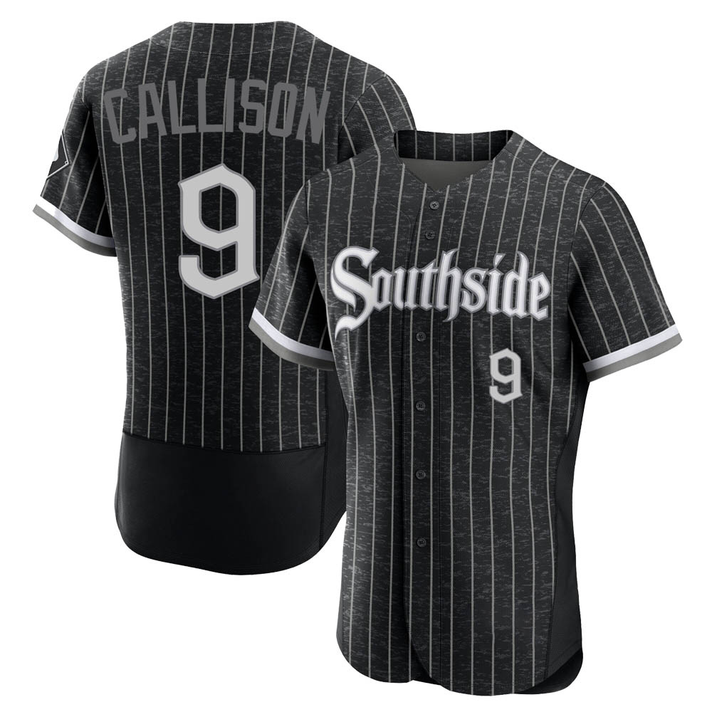Authentic Johnny Callison Men's Chicago White Sox Black 2021 City Connect Jersey Authentic Johnny Callison Men's Chicago White Sox Black 2021 City Connect Jersey