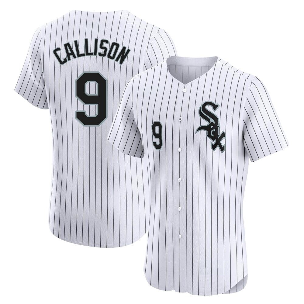 Elite Johnny Callison Men's Chicago White Sox White Home Jersey Elite Johnny Callison Men's Chicago White Sox White Home Jersey