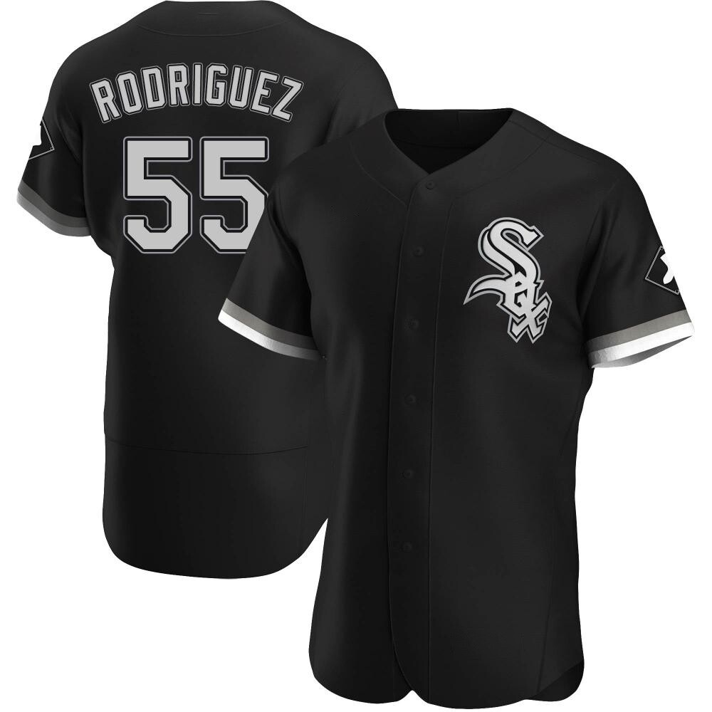 Authentic Jose Rodriguez Men's Chicago White Sox Black Alternate Jersey