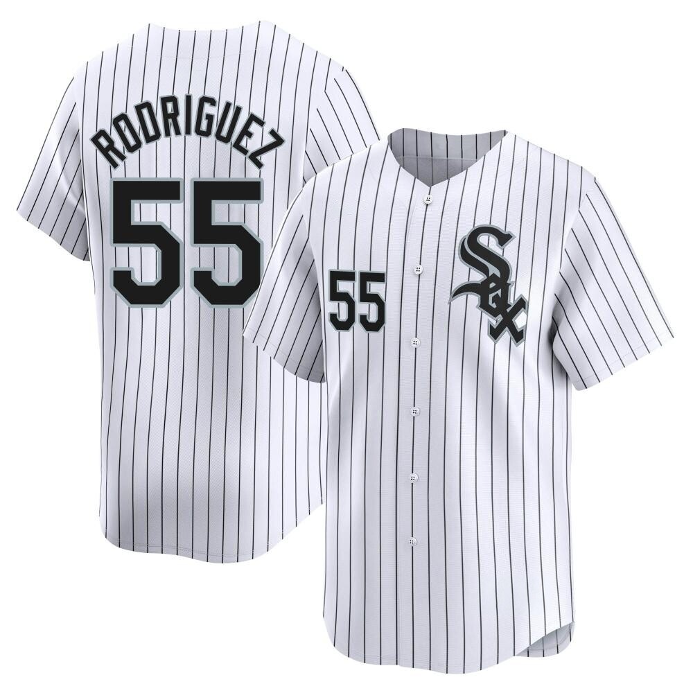 Limited Jose Rodriguez Men's Chicago White Sox White Home Jersey Limited Jose Rodriguez Men's Chicago White Sox White Home Jersey