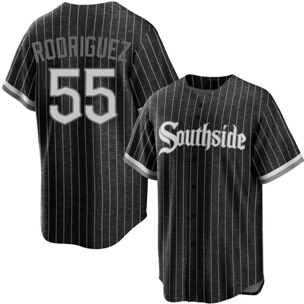 Replica Jose Rodriguez Youth Chicago White Sox Black 2021 City Connect Jersey Replica Jose Rodriguez Youth Chicago White Sox Black 2021 City Connect Jersey
