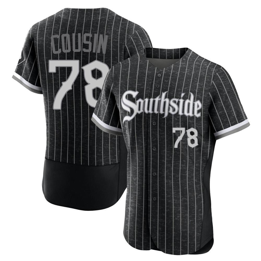 Authentic Josimar Cousin Men's Chicago White Sox Black 2021 City Connect Jersey Authentic Josimar Cousin Men's Chicago White Sox Black 2021 City Connect Jersey