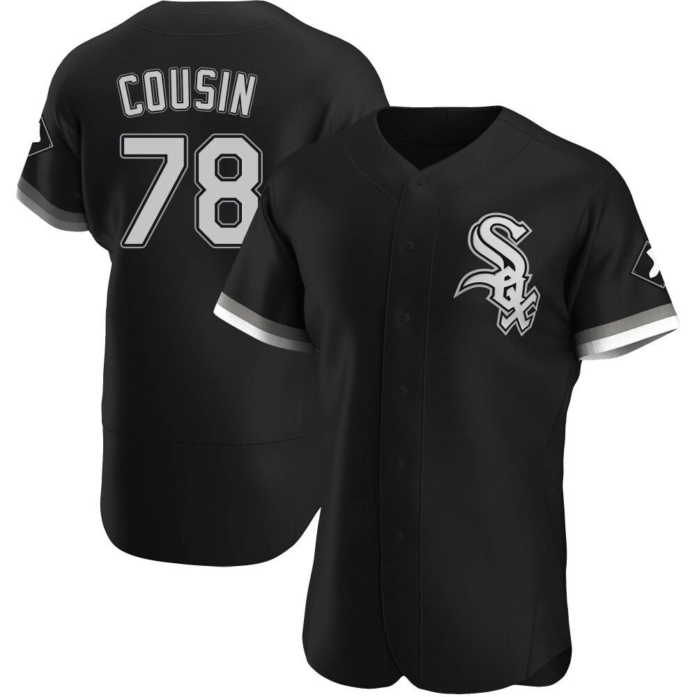 Authentic Josimar Cousin Men's Chicago White Sox Black Alternate Jersey Authentic Josimar Cousin Men's Chicago White Sox Black Alternate Jersey