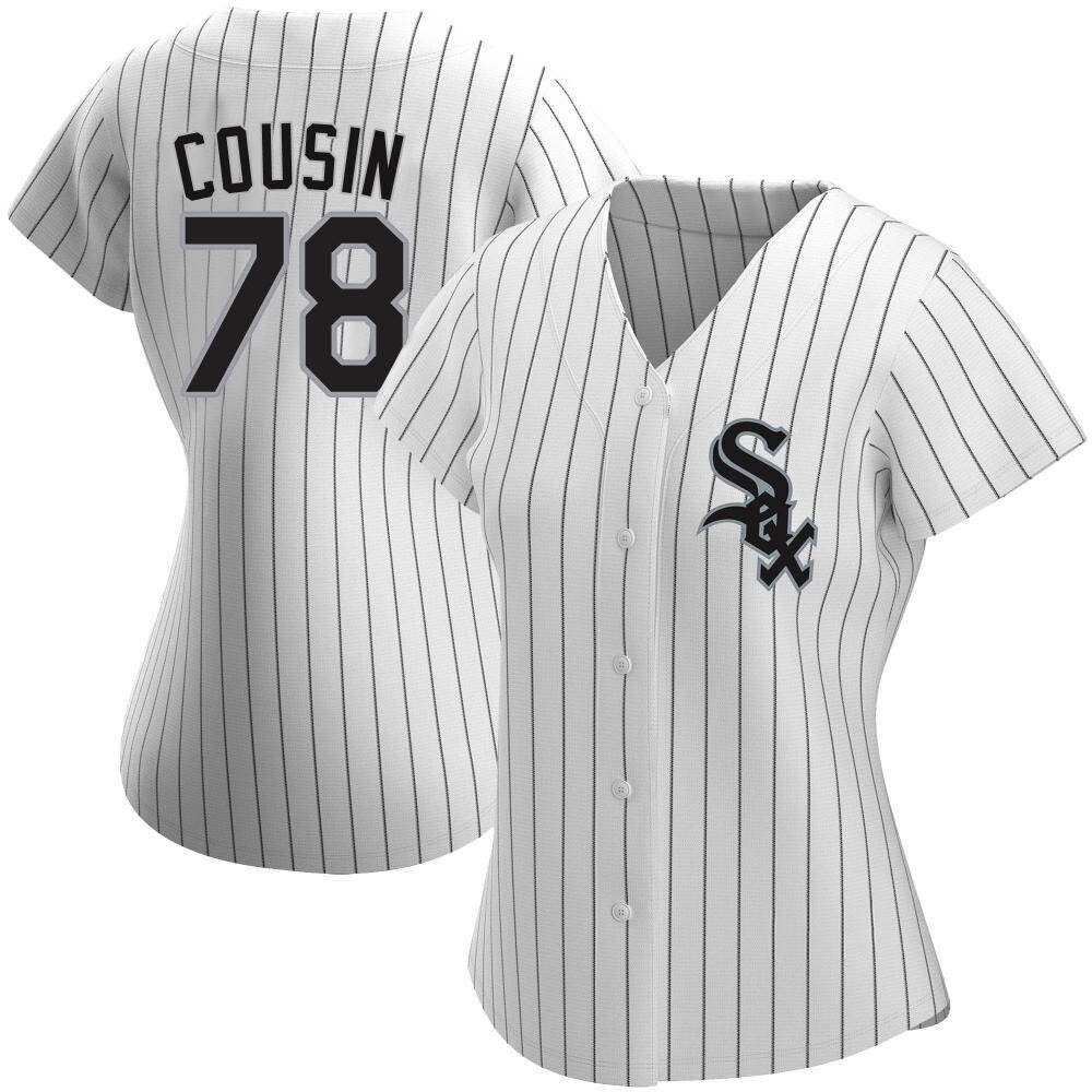 Authentic Josimar Cousin Women's Chicago White Sox White Home Jersey Authentic Josimar Cousin Women's Chicago White Sox White Home Jersey