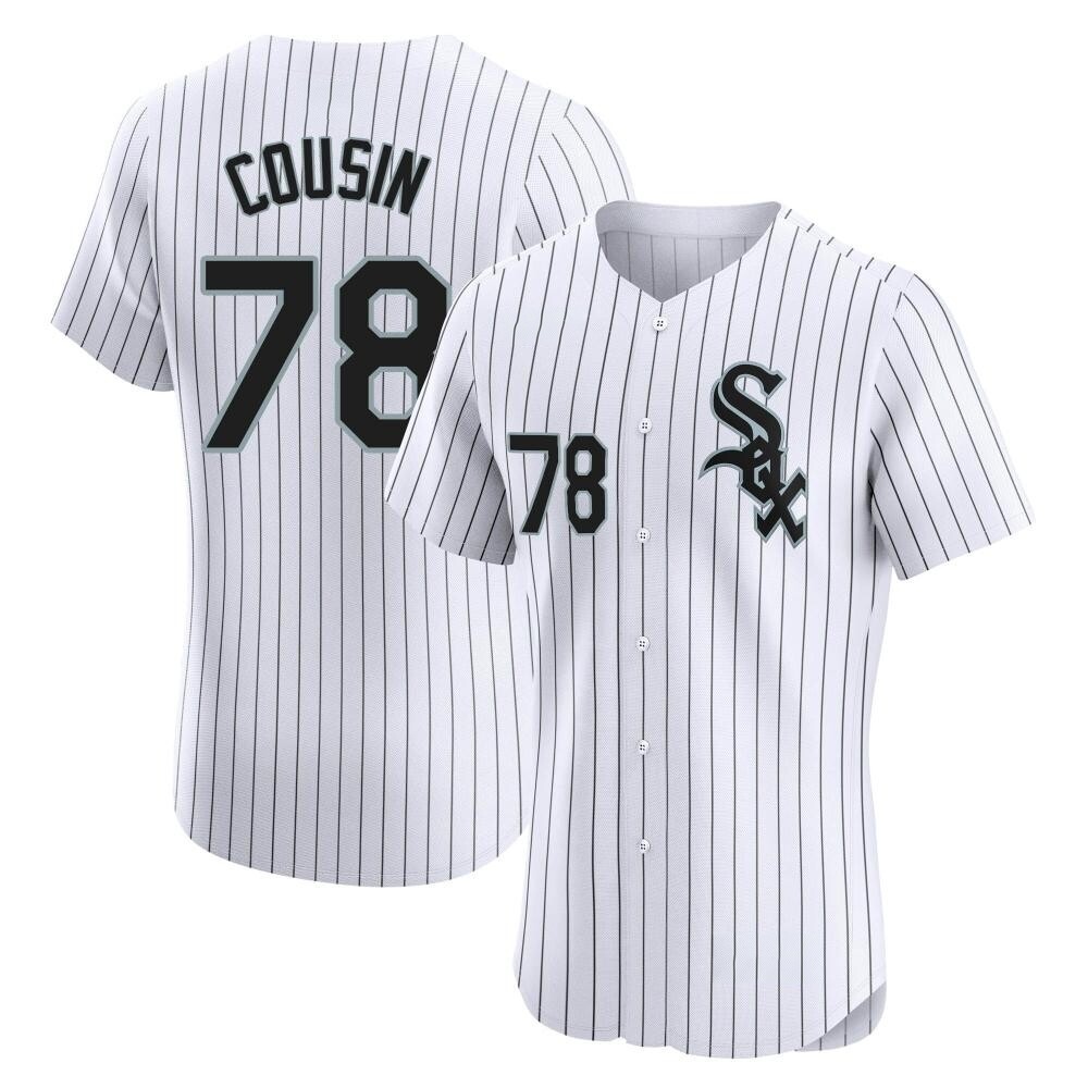 Elite Josimar Cousin Men's Chicago White Sox White Home Jersey Elite Josimar Cousin Men's Chicago White Sox White Home Jersey