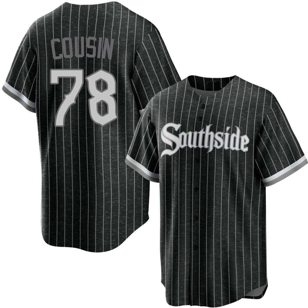 Replica Josimar Cousin Men's Chicago White Sox Black 2021 City Connect Jersey Replica Josimar Cousin Men's Chicago White Sox Black 2021 City Connect Jersey