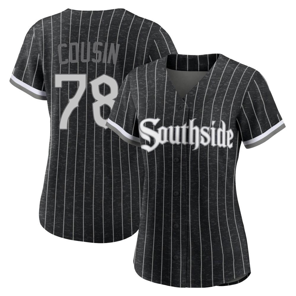 Replica Josimar Cousin Women's Chicago White Sox Black 2021 City Connect Jersey Replica Josimar Cousin Women's Chicago White Sox Black 2021 City Connect Jersey