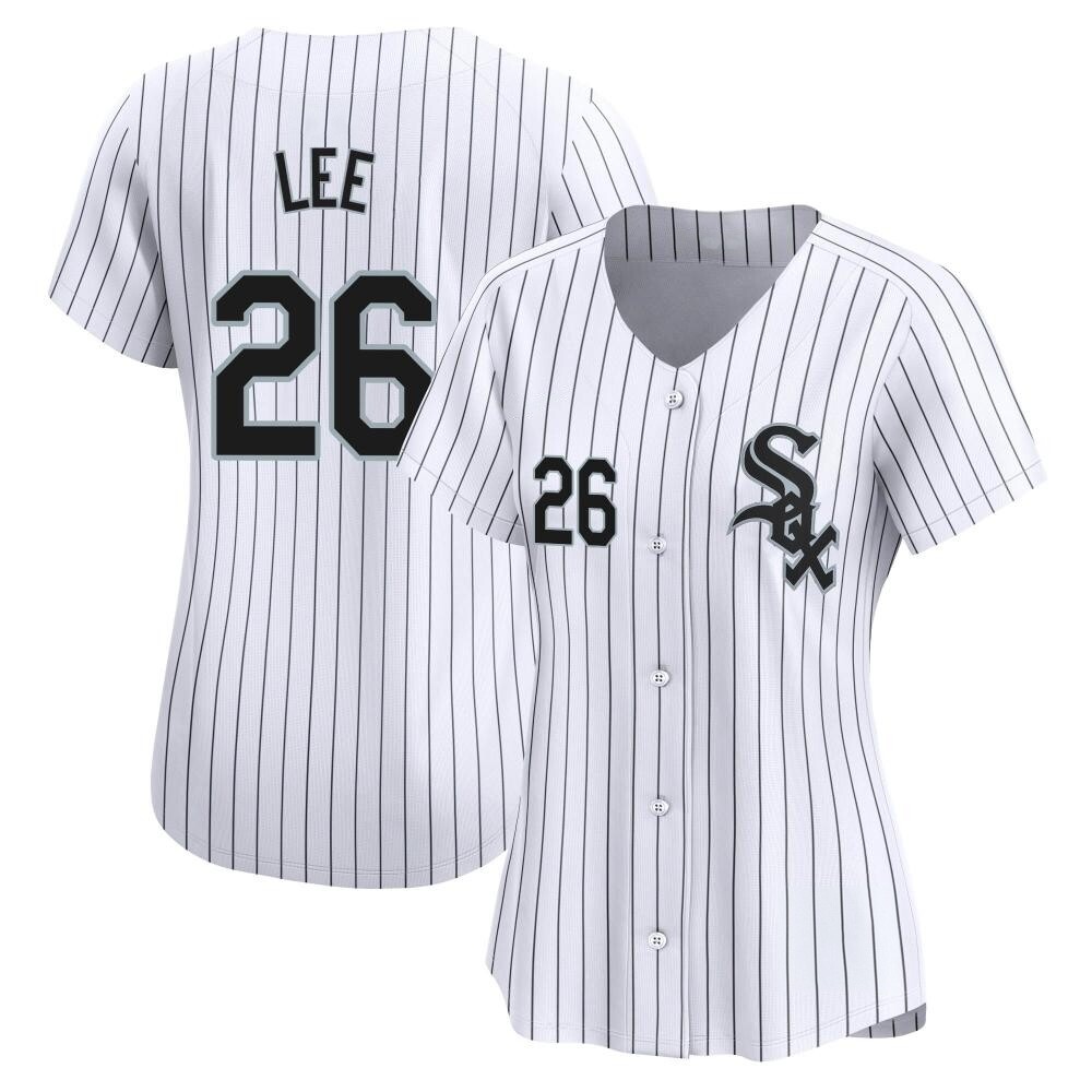 Limited Korey Lee Women's Chicago White Sox White Home Jersey Limited Korey Lee Women's Chicago White Sox White Home Jersey