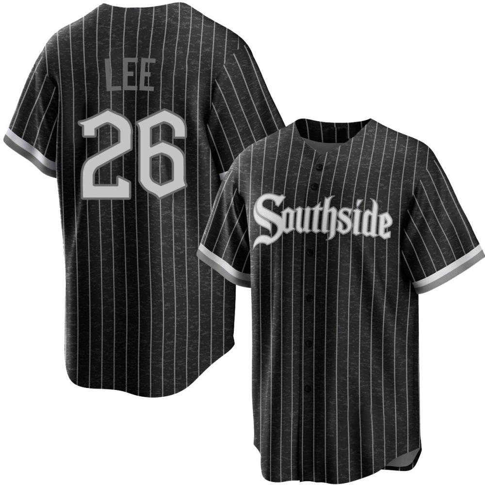 Replica Korey Lee Men's Chicago White Sox Black 2021 City Connect Jersey