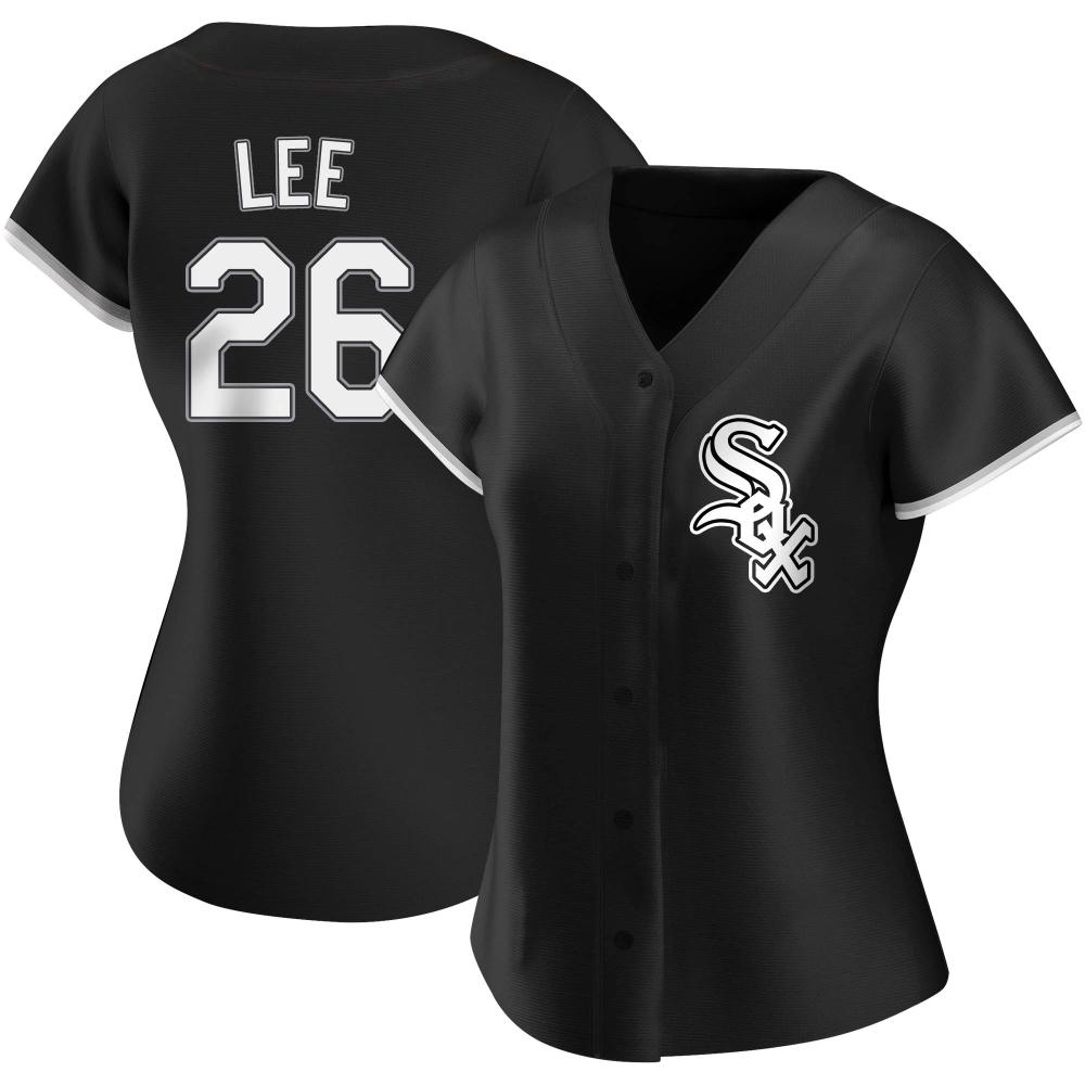 Replica Korey Lee Women's Chicago White Sox Black Alternate Jersey Replica Korey Lee Women's Chicago White Sox Black Alternate Jersey