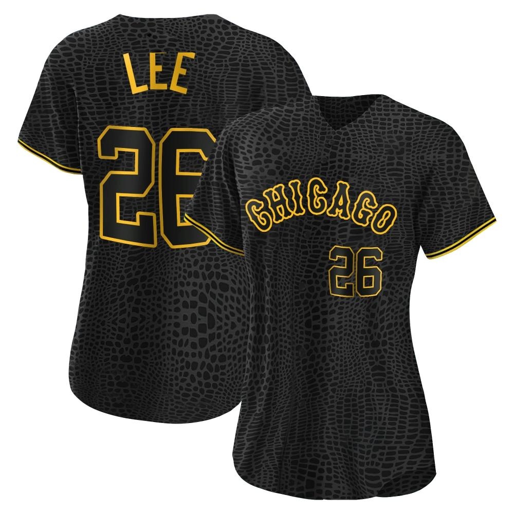 Replica Korey Lee Women's Chicago White Sox Black Snake Skin City Jersey Replica Korey Lee Women's Chicago White Sox Black Snake Skin City Jersey