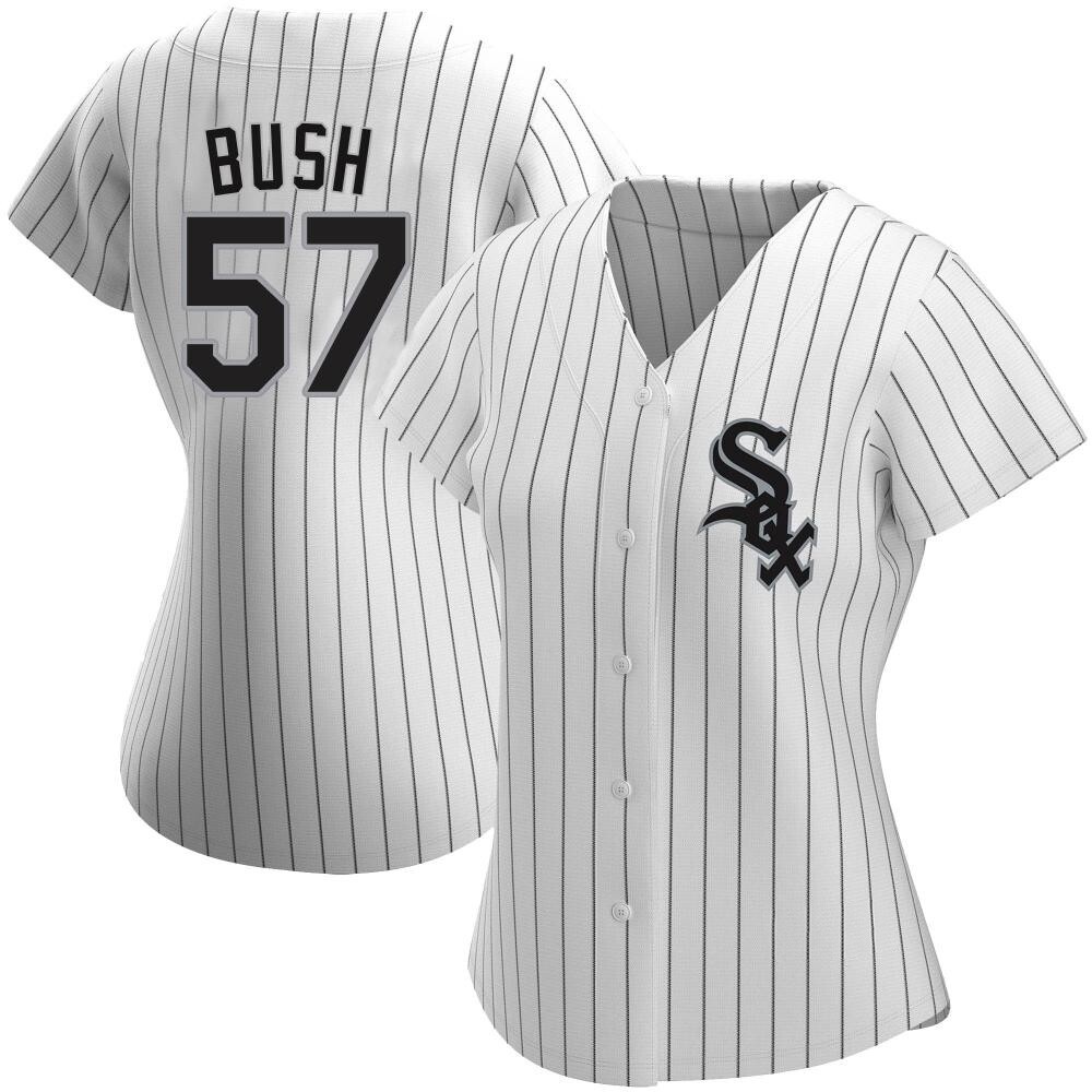 Authentic Ky Bush Women's Chicago White Sox White Home Jersey Authentic Ky Bush Women's Chicago White Sox White Home Jersey