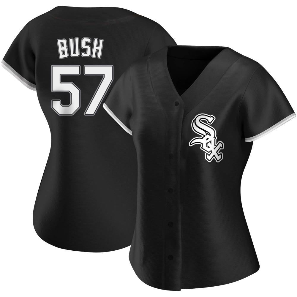 Replica Ky Bush Women's Chicago White Sox Black Alternate Jersey Replica Ky Bush Women's Chicago White Sox Black Alternate Jersey