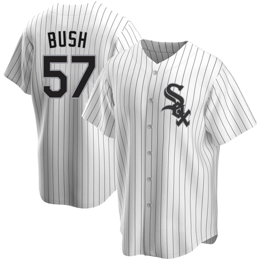 Replica Ky Bush Youth Chicago White Sox White Home Jersey Replica Ky Bush Youth Chicago White Sox White Home Jersey