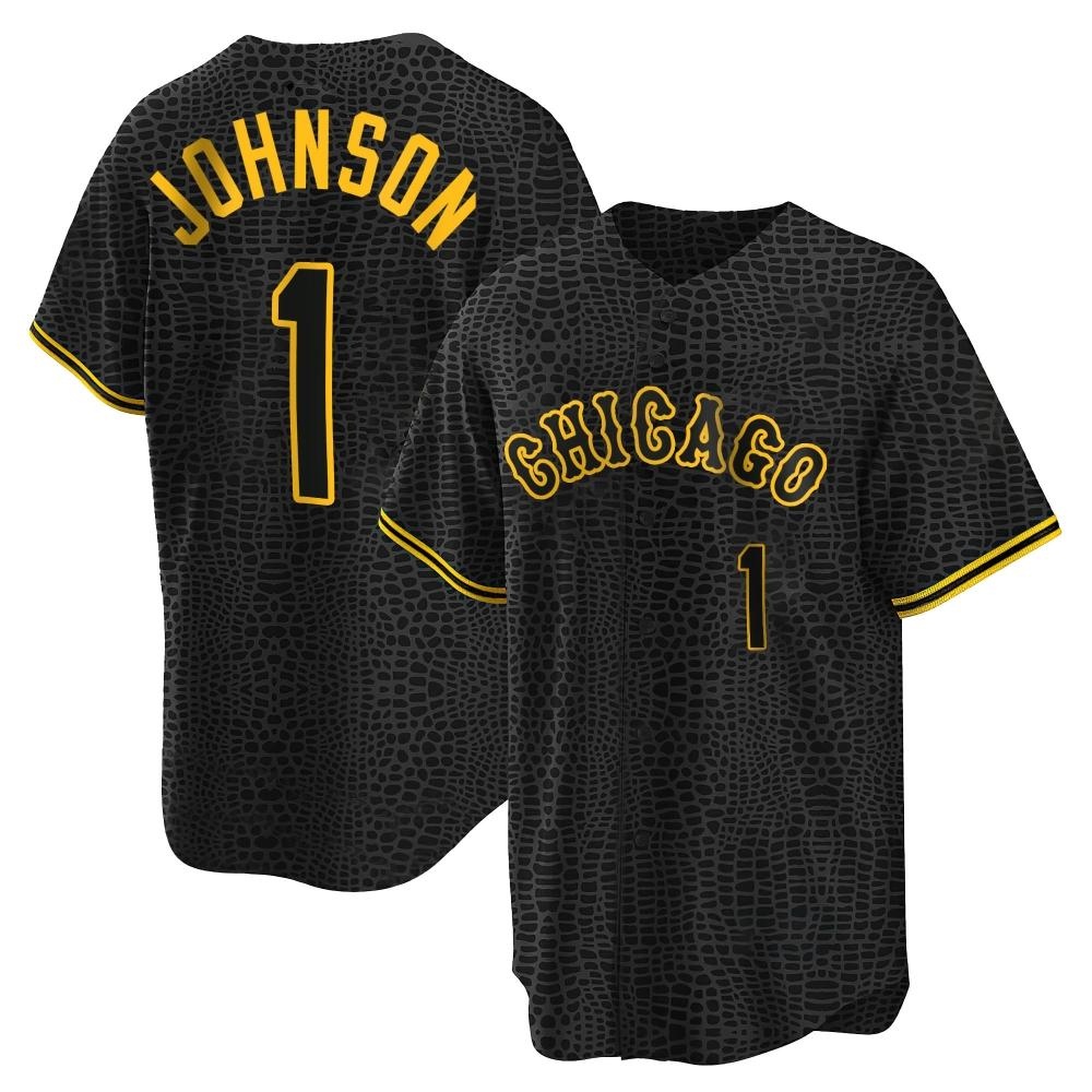 Replica Lance Johnson Youth Chicago White Sox Black Snake Skin City Jersey Replica Lance Johnson Youth Chicago White Sox Black Snake Skin City Jersey