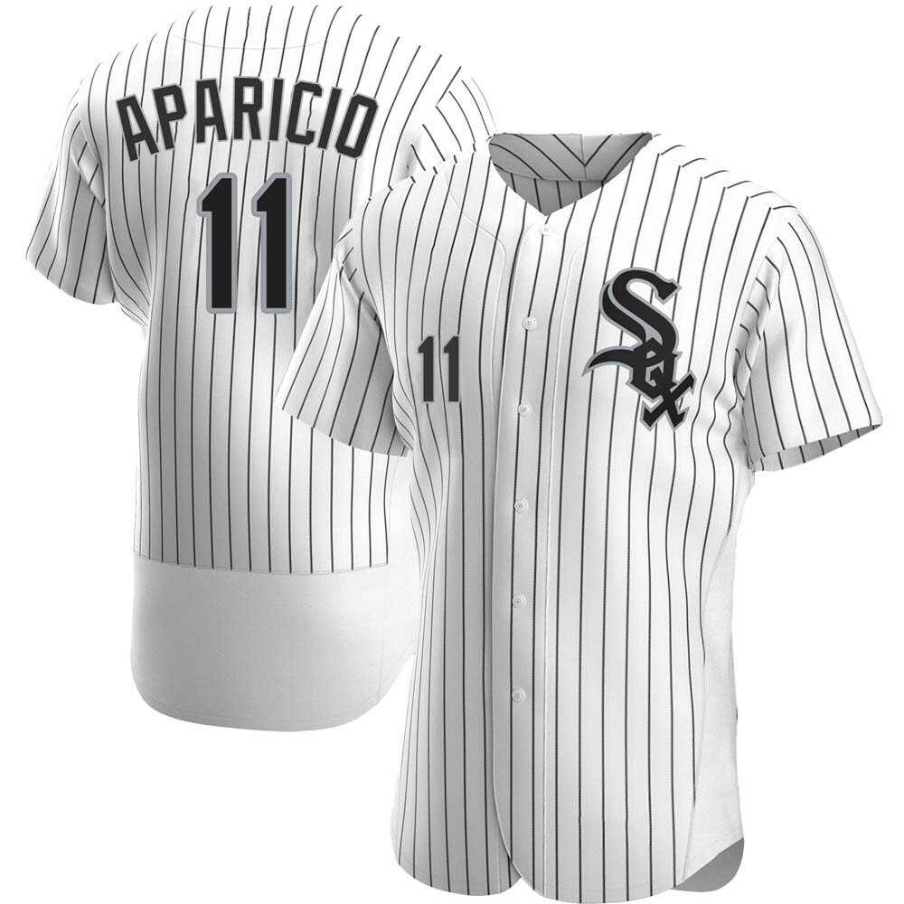 Authentic Luis Aparicio Men's Chicago White Sox White Home Jersey Authentic Luis Aparicio Men's Chicago White Sox White Home Jersey
