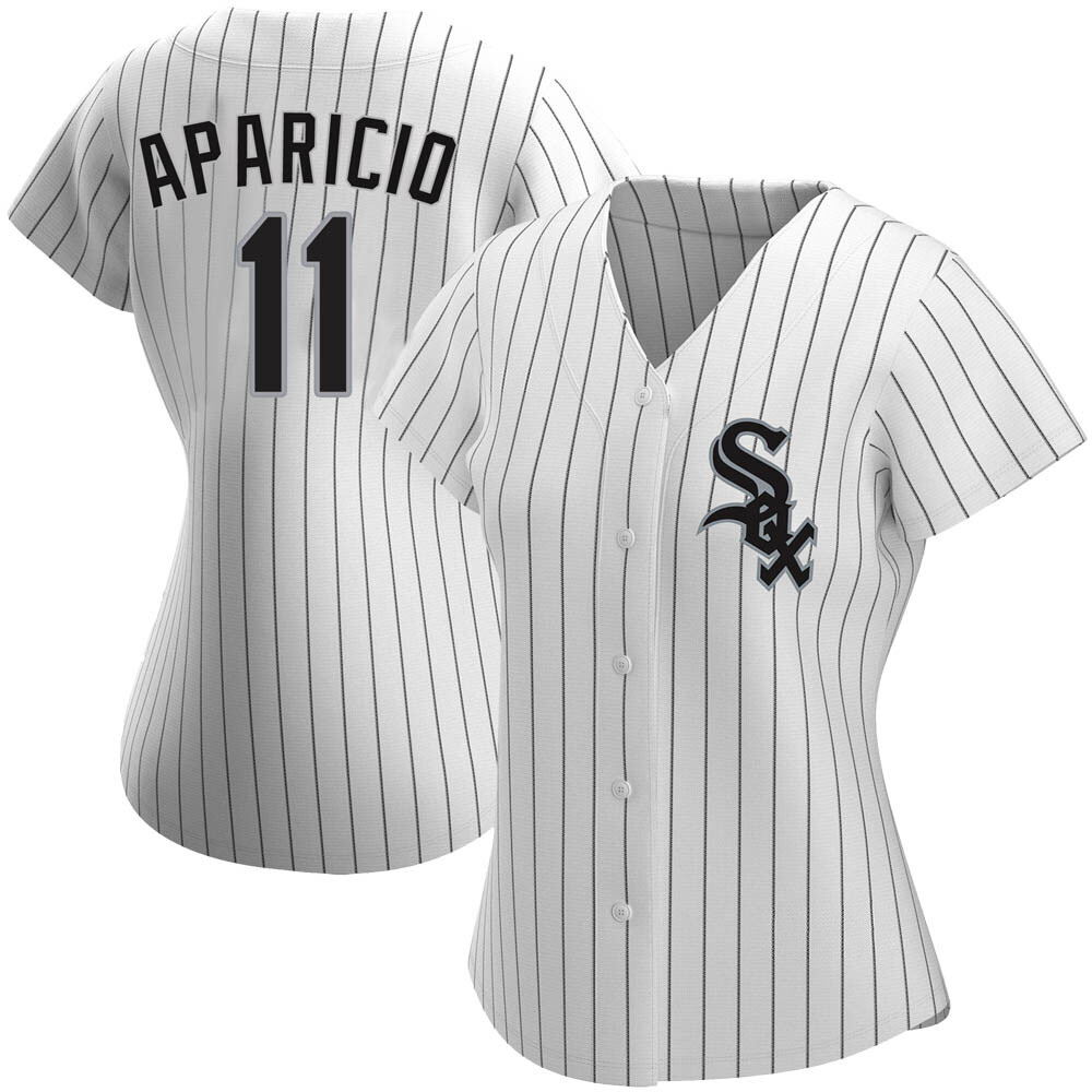 Authentic Luis Aparicio Women's Chicago White Sox White Home Jersey Authentic Luis Aparicio Women's Chicago White Sox White Home Jersey