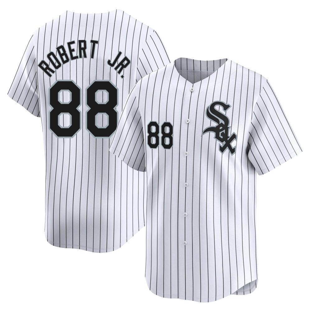 Limited Luis Robert Jr. Youth Chicago White Sox White Home Jersey Limited Luis Robert Jr. Youth Chicago White Sox White Home Jersey