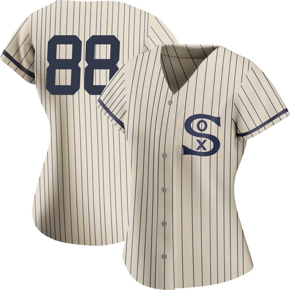 Replica Luis Robert Jr. Women's Chicago White Sox Cream 2021 Field of Dreams Jersey